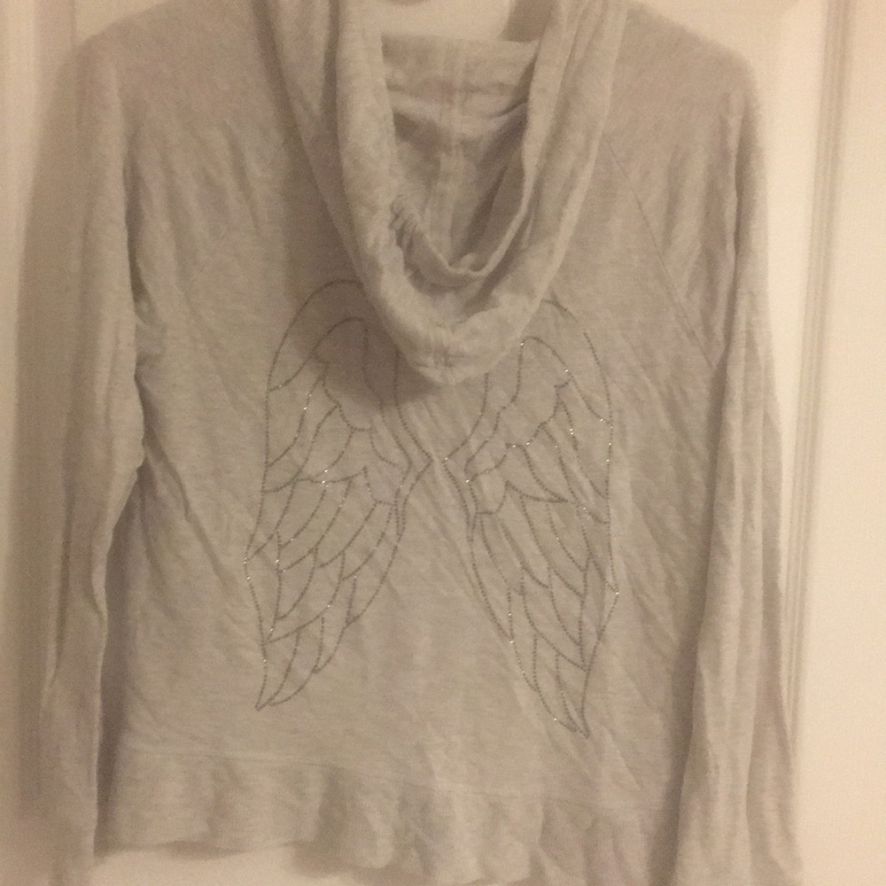 Victorias Secret Rhinestone Wing Sweatshirt